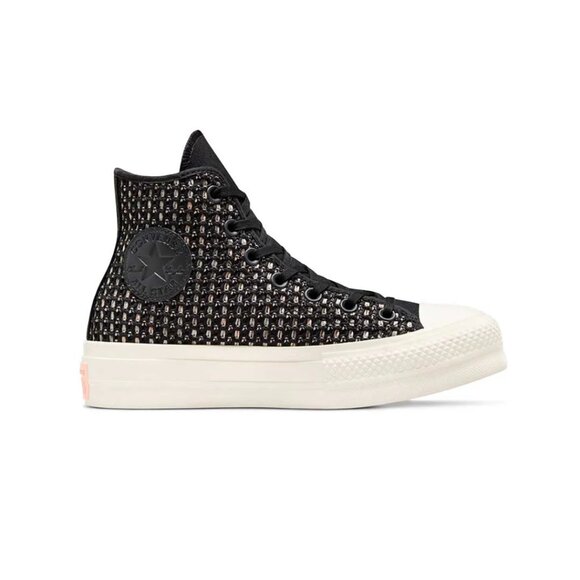 NEW Converse Chuck Taylor All Star Lift Platform Crochet Women's Size 7 NEW - Picture 9 of 13